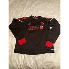 LIVERPOOL 2010 2011 TRAINING FOOTBALL SOCCER SWEATSHIRT ADIDAS P95514 SZ Med MEN