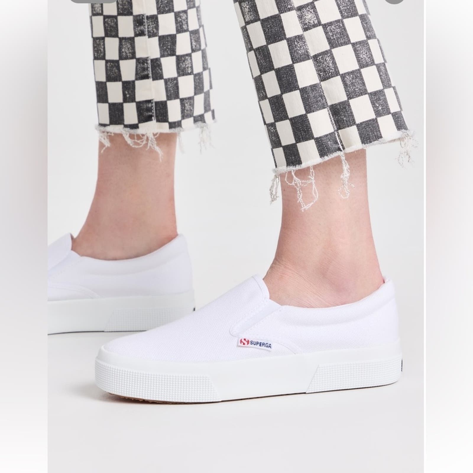 SUPERGA 2740 Platform Slip on Sneakers NIB Size 41.5 W, (10 W)