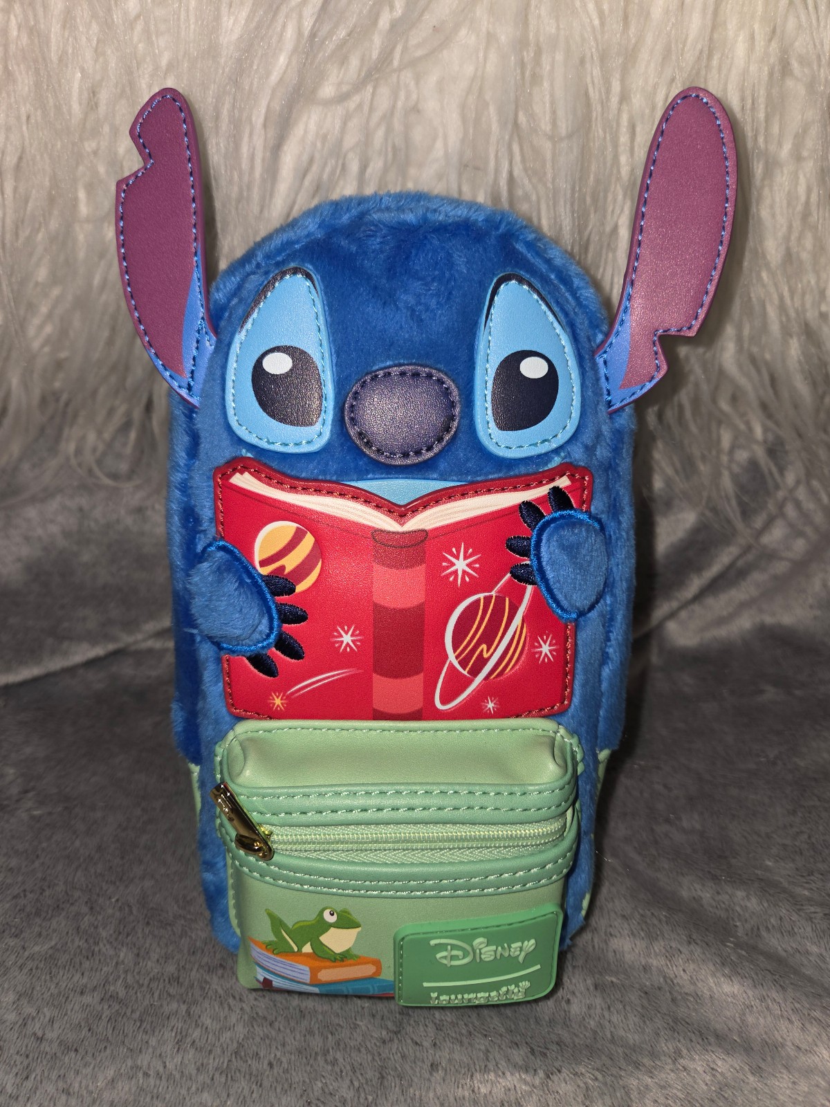 Loungefly BAM EXCLUSIVE Reading Stitch Pencil Pouch