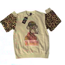 Death Row Records Dr. Bombay size 2XLARGE Velour Crewneck Shirt