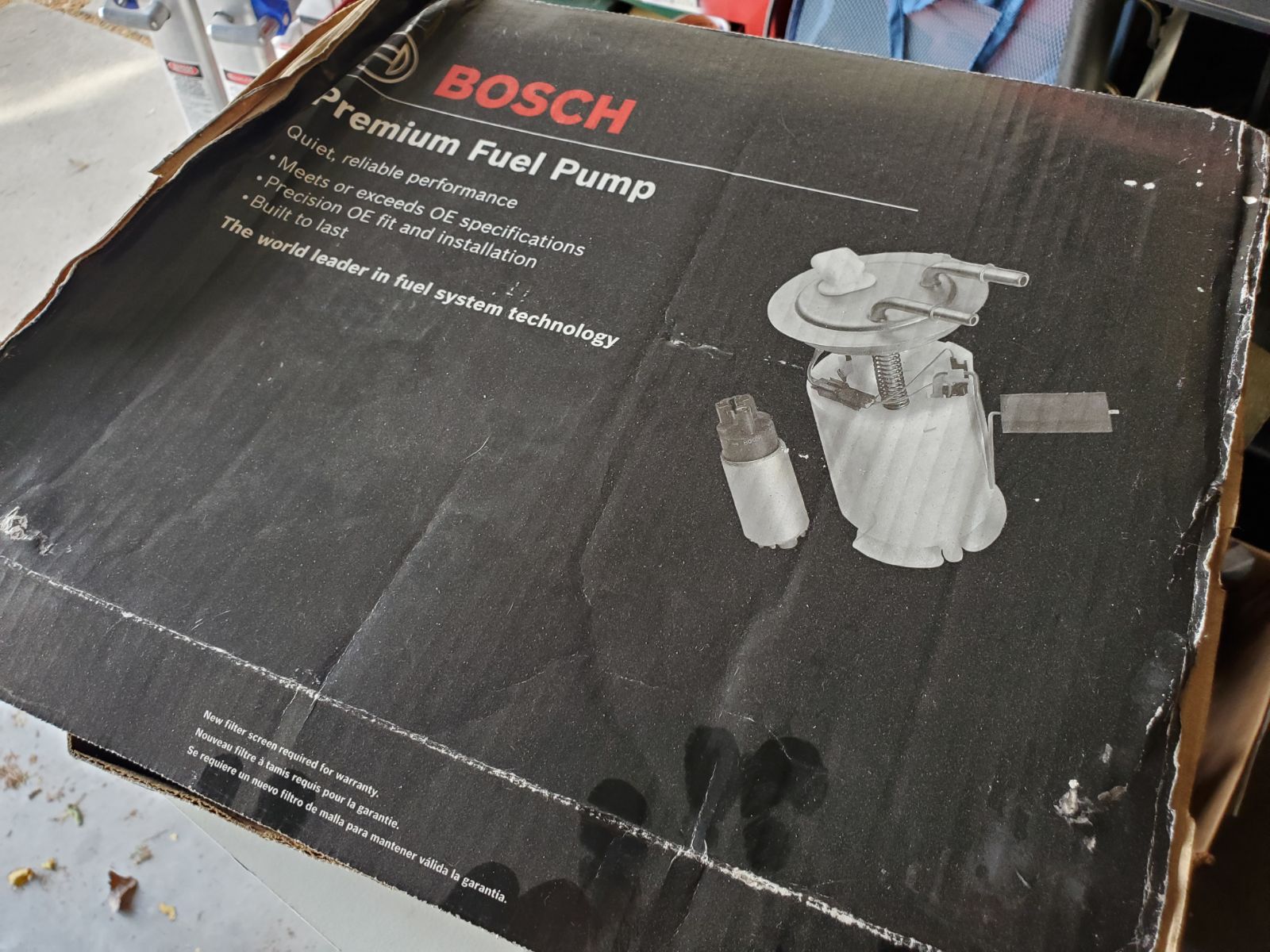 Bosch Fuel Pump - 69710 - OEM - 01-03 Su