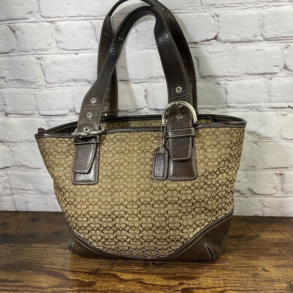 Coach Patent Leather Vintage Handbags Mercari