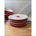 Starbucks Coffee Co Pink Heart Mug Plate Set Cup Saucer Valentines Day Love 2005