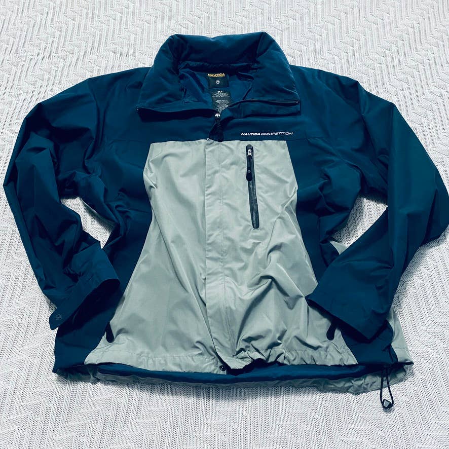 On sale Nautica Competition navy windbreaker jacket