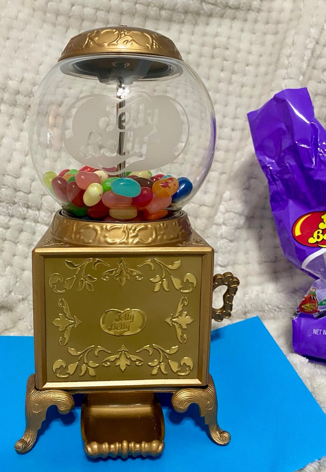Vintage Bean Machine jelly belly candy dispenser  2007 * Rare Gold Edition.