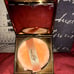 Vintage Gold tone Mirror Compact