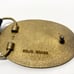 Vintage Lions Club International Belt Buckle - Solid Brass w/ Sz 35 Leather Belt
