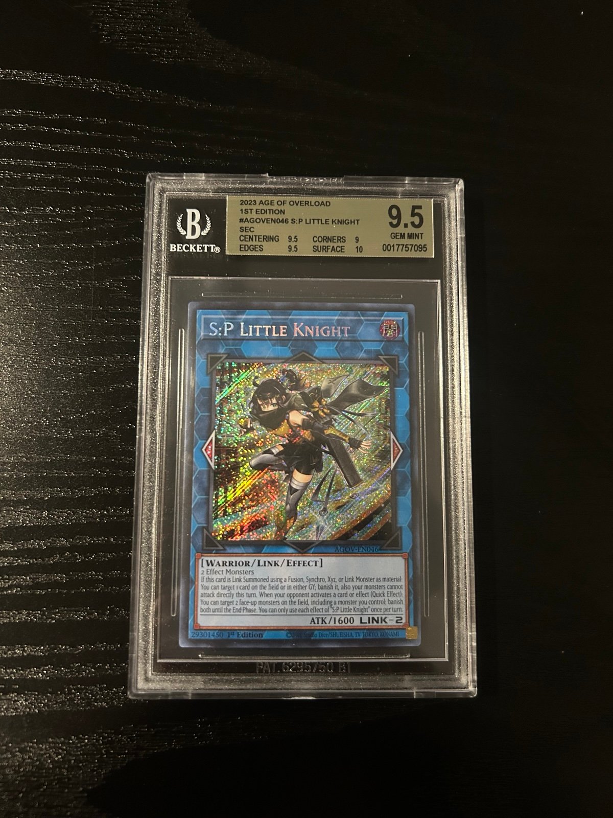 S:P little knight Agov-En046 Bgs 9.5
