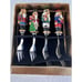 Christopher Radko Home for the Holidays Silverware sets Cocktail Forks & Bar Set