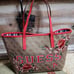 Guess Vikky Signature Floral Tote w/ Matching Pouch