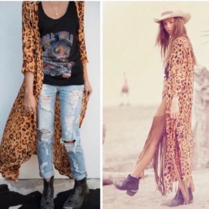 Spell Wild Ones Duster in Amber
