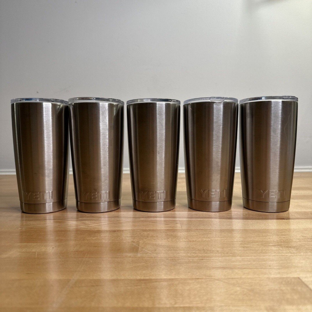 6 Yeti Rambler 20 oz LOT