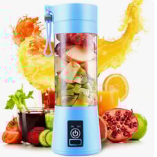 380ML 4-Blade Blender Mini Portable Magic Cup for Shakes Smoothies Rechargeable