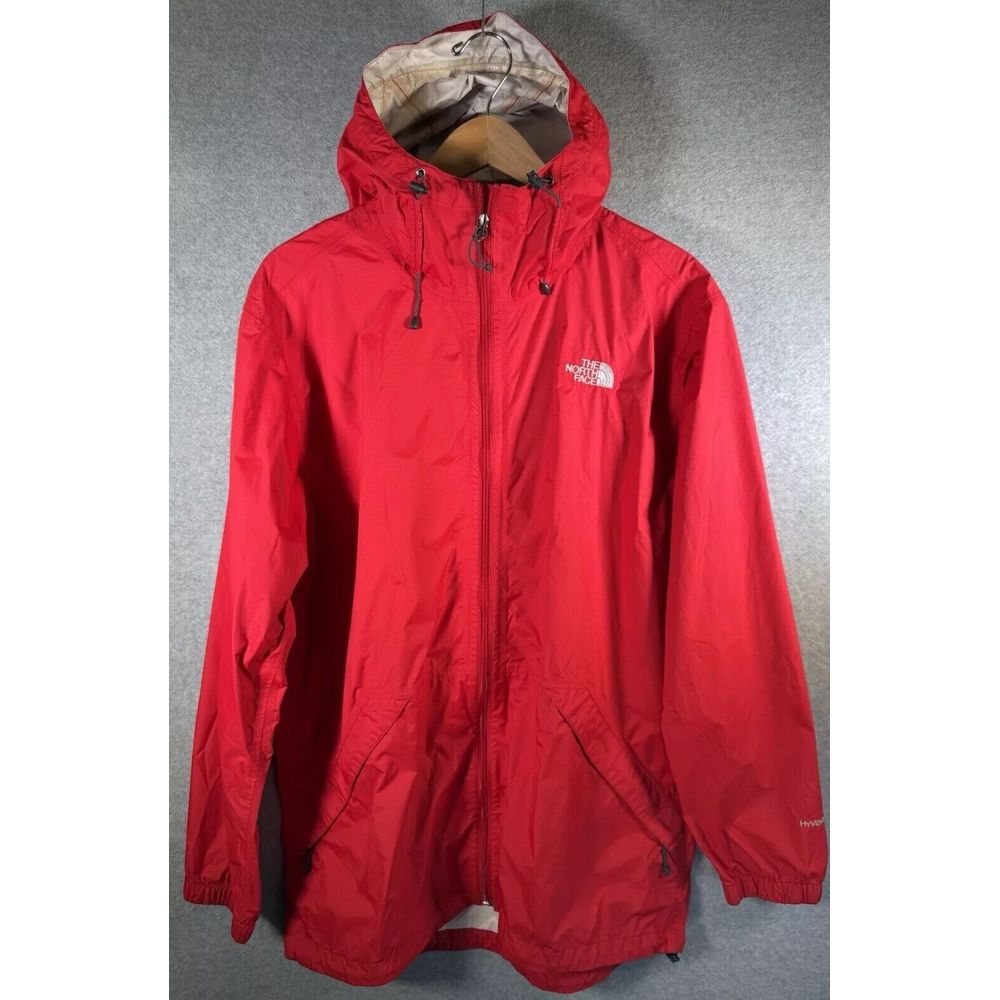 Mens The North Face CMX1 Bakossi Waterproof Red White Rain Jacket Size Large