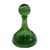 Vintage ITALIAN GLASS CAPTAIN'S DECANTER - Green - DON'T GIVE UP THE SHIP