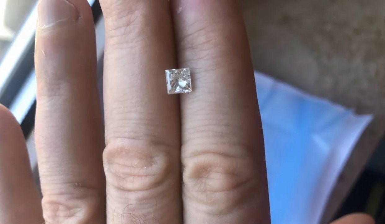 1.13 VS2 H Princess Natural Diamond