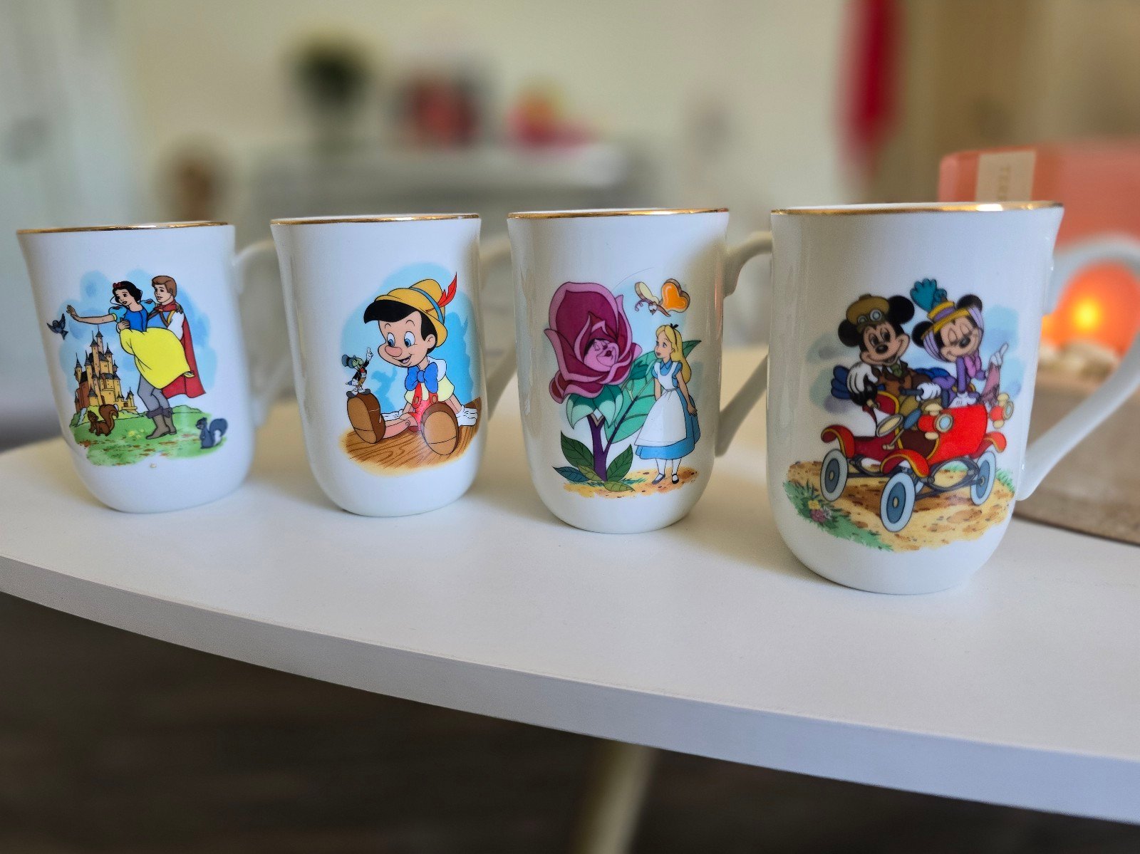Disney set of 4 teacups