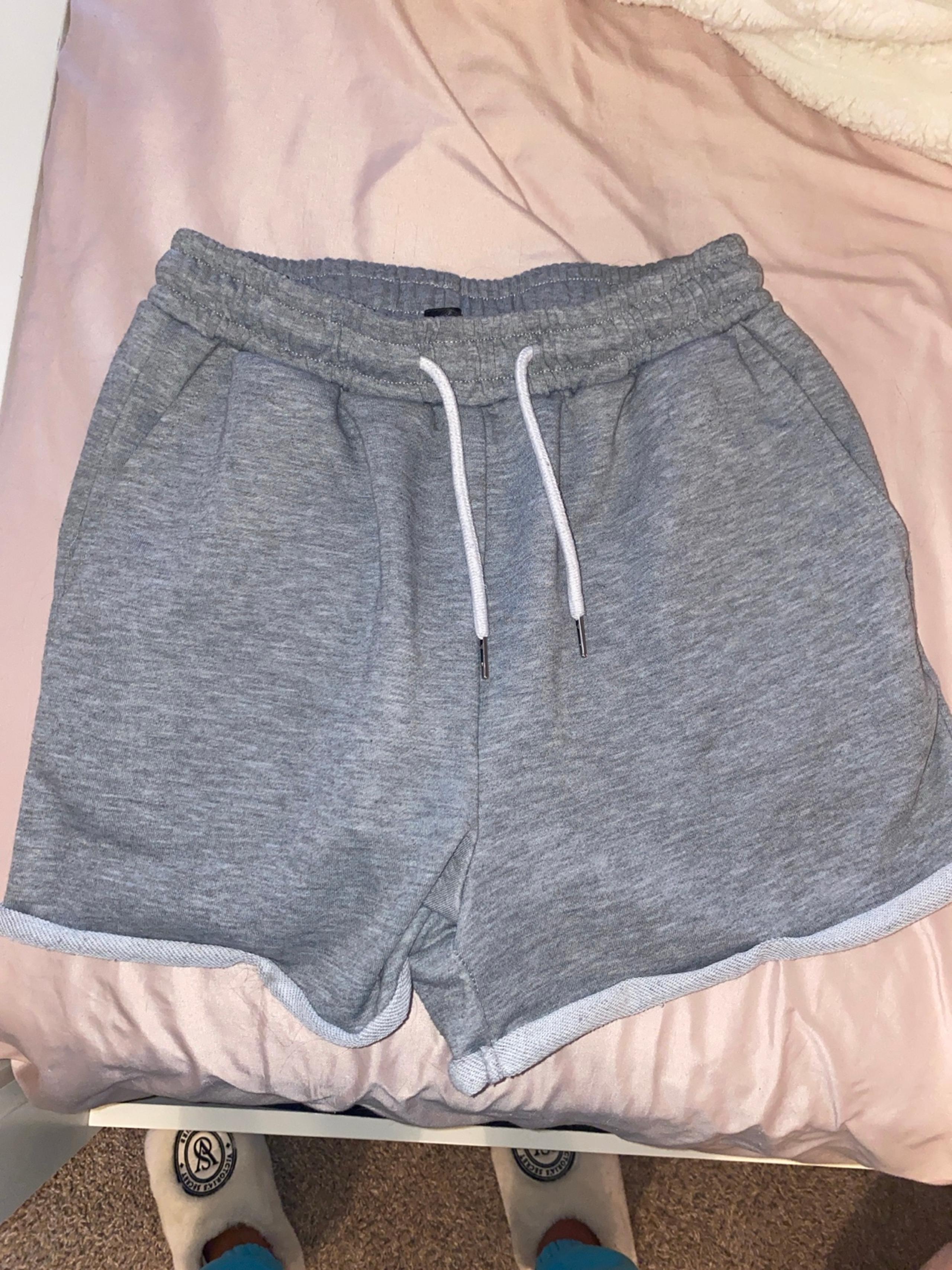SHEIN Drawstring Grey Shorts