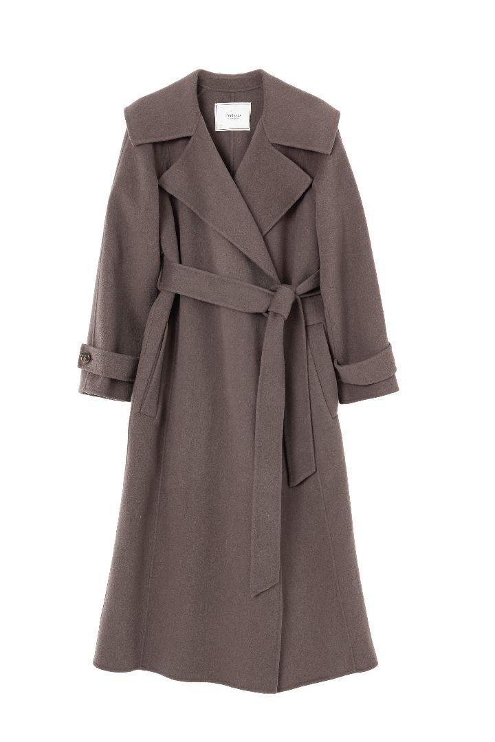 New】Lucca Wool Blend River Coat M