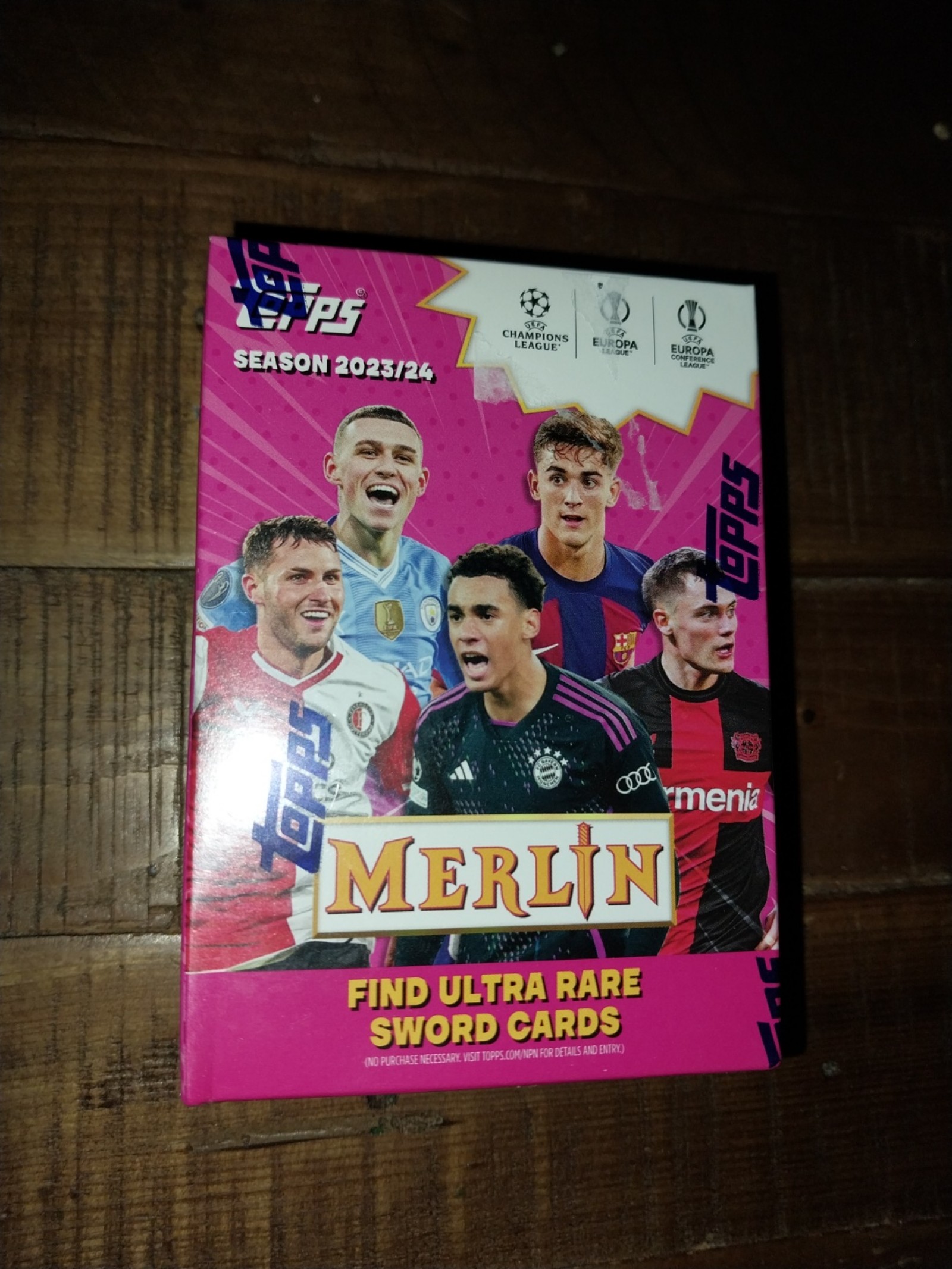 23 -24 Topps Merlin Blaster Box Lamal Rookie Chase and more