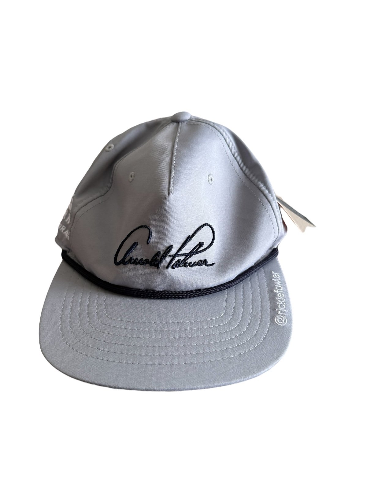 Rare Puma Rickie Fowler Arnold Palmer 110 Flexfit Gray Hat Salesman Sample NWT