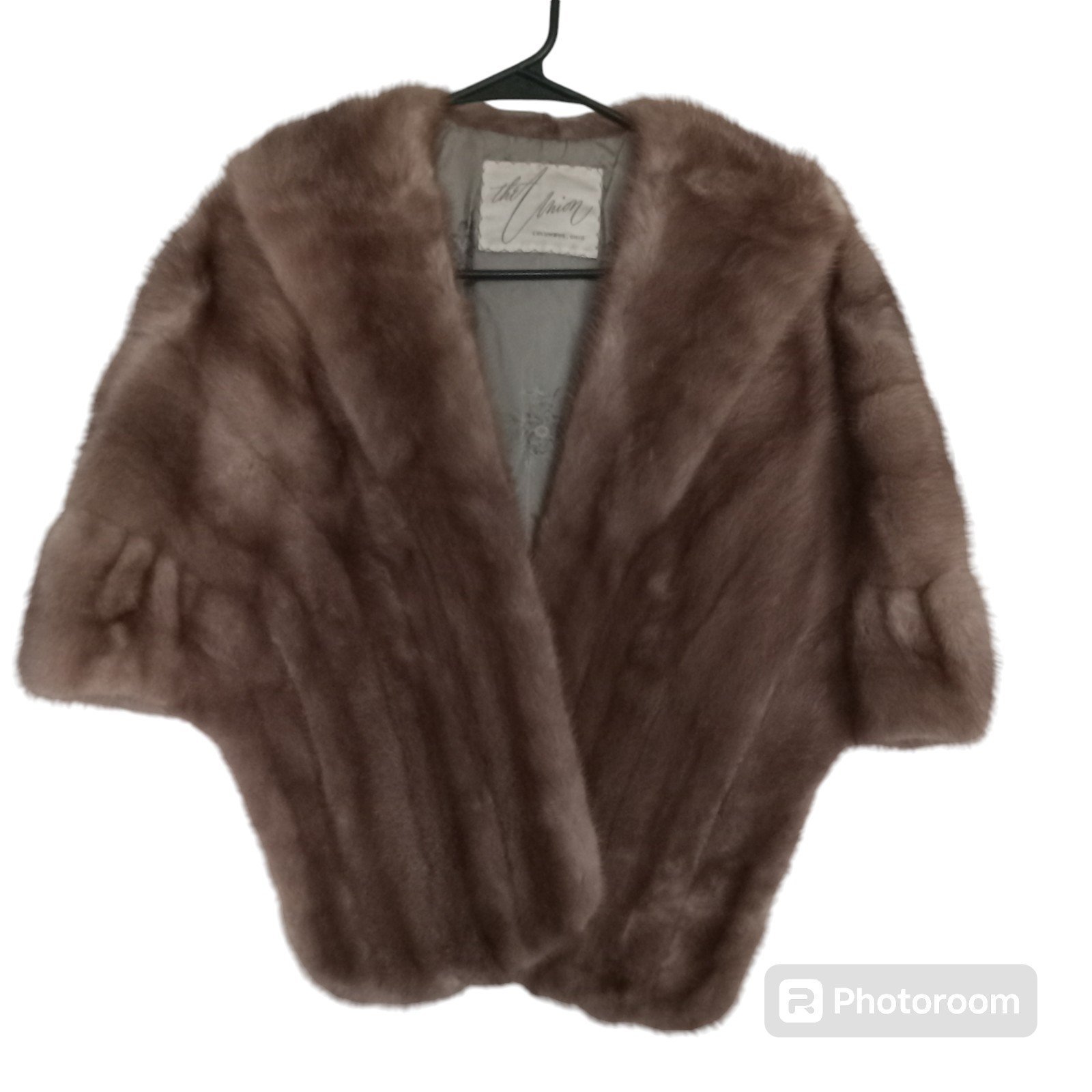 Vintage Mink Fur Stole Shawl Wrap – Union Made Columbus Ohio – Classic Elegance