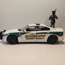 Grundy County Sheriff Tennessee Police Model Car Diecast Dodge Charger - AFS