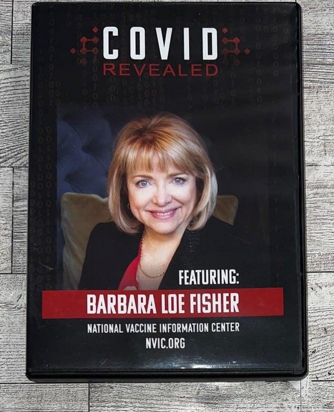 C O V I D REVEALED Featuring Barbara Loe Fisher (DVD, 2021) VERY RARE!
