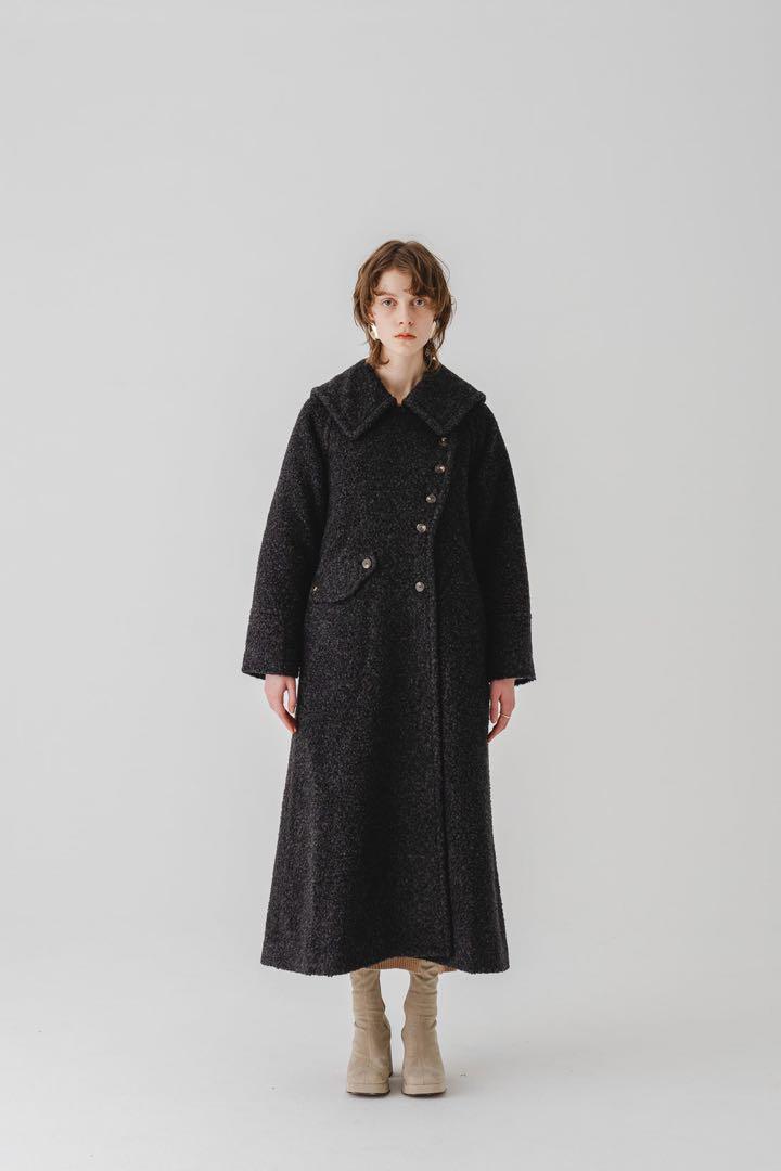 祝開店！大放出セール開催中 WESTERN Eaphi LONG Coat Charcoal COAT ジャケット・アウター