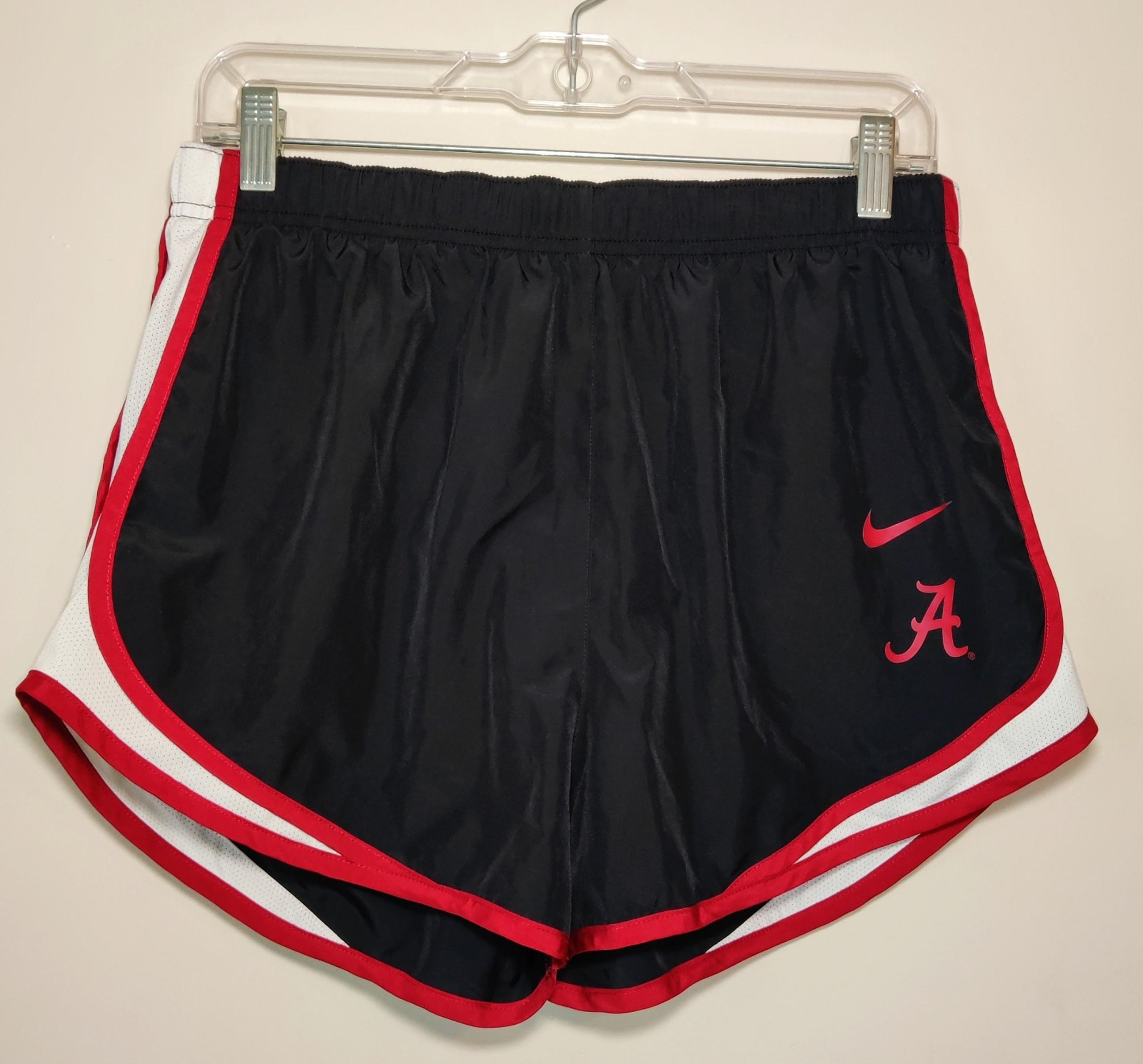 Nike Dri-Fit Alabama Crimson Tide Tempo Running Shorts Lined 3" Sz Women's Large