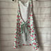 Martha Stewart Mushroom Print Apron Adjustable Halter and Tie Waist Pockets OS