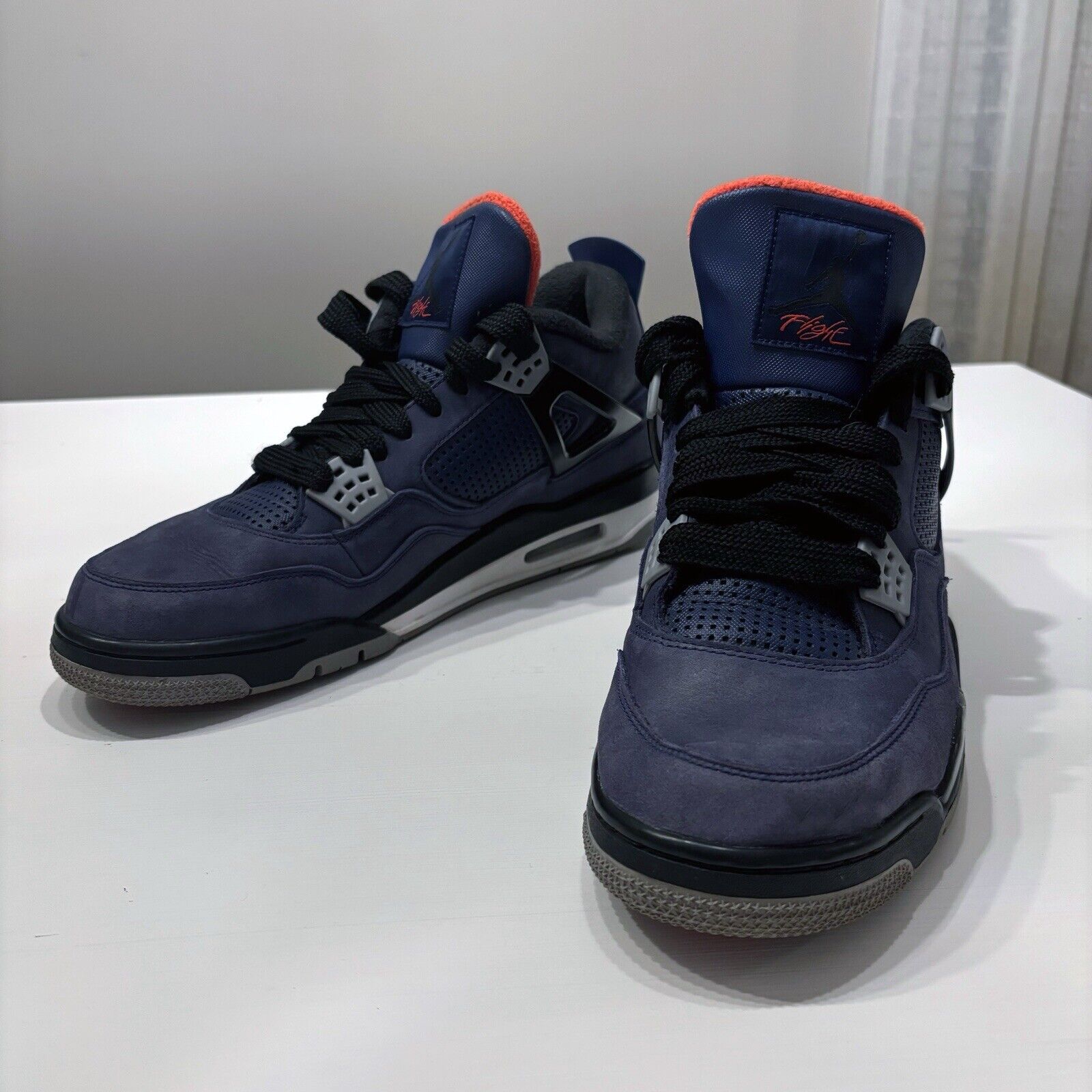 Nike Air Jordan 4 Men’s Retro Winterized Loyal Blue Sneakers Size 14 CQ9597-401