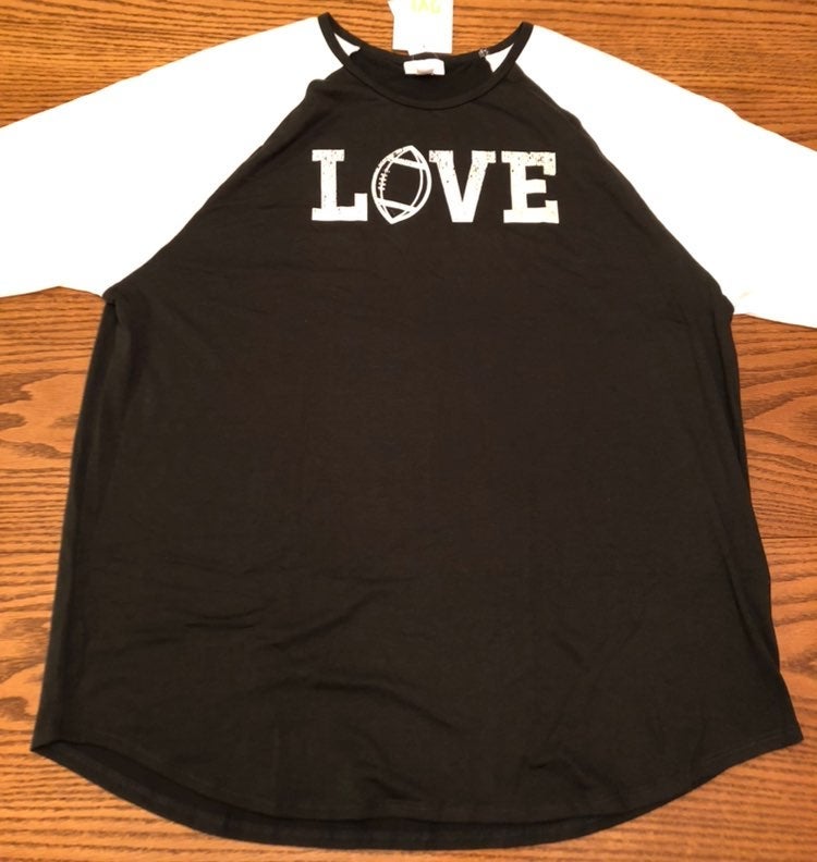 Lularoe love football randy 3x