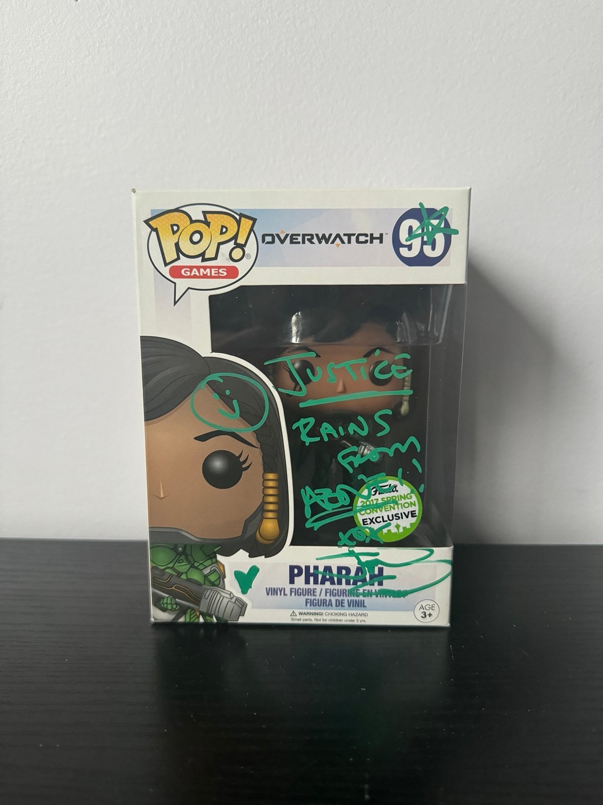 Pharah Overwatch Funko Pop! Signed by: Jen Cohn