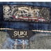 Silver Jeans Co. Women's Suki Mid Capri Dark Wash W27 X L 22.5