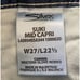 Silver Jeans Co. Women's Suki Mid Capri Dark Wash W27 X L 22.5