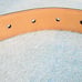 NEW COACH BROWN SMOOTH LEATHER BONE CHARM DOG PET COLLAR SIZE EXTRA LARGE 8420