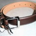 NEW COACH BROWN SMOOTH LEATHER BONE CHARM DOG PET COLLAR SIZE EXTRA LARGE 8420