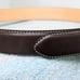 NEW COACH BROWN SMOOTH LEATHER BONE CHARM DOG PET COLLAR SIZE EXTRA LARGE 8420