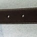 NEW COACH BROWN SMOOTH LEATHER BONE CHARM DOG PET COLLAR SIZE EXTRA LARGE 8420