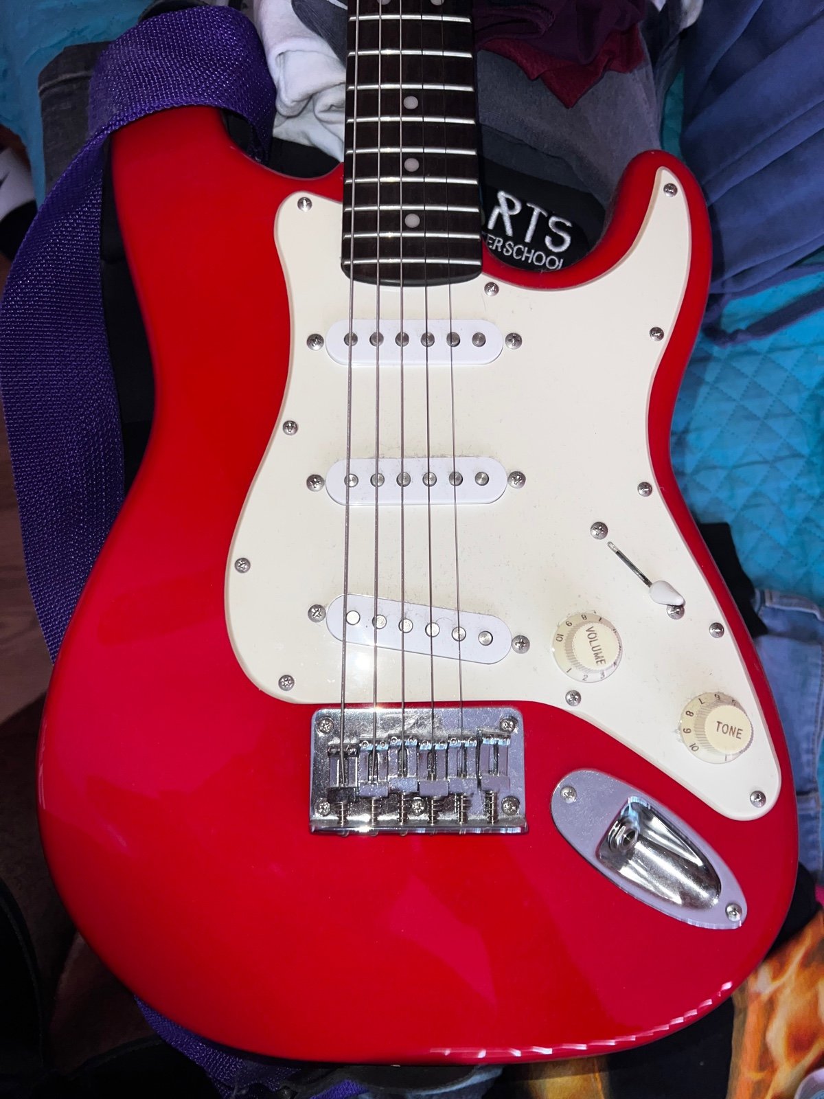 Squire Mini electric guitar