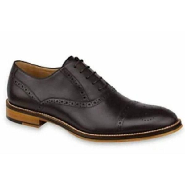 JOHNSTON & MURPHY Conrad Cap Toe Oxford Size 10.5M