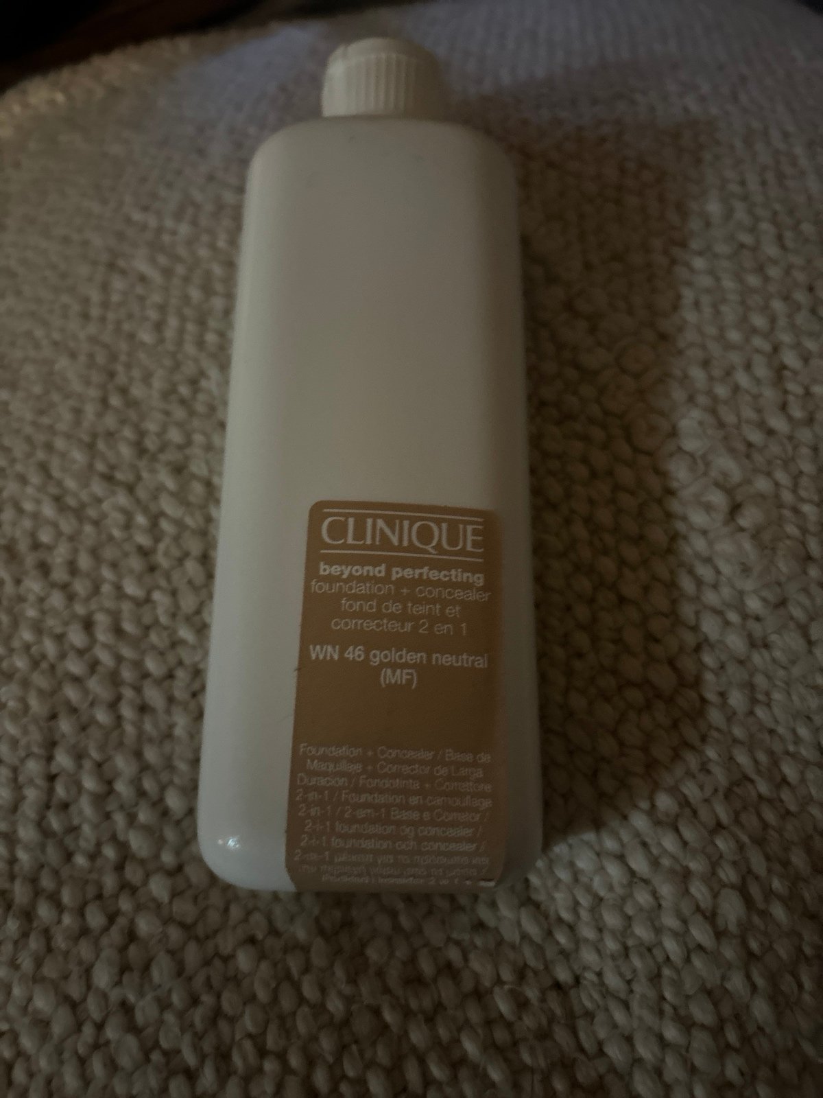 Clinique beyond perfecting foundation