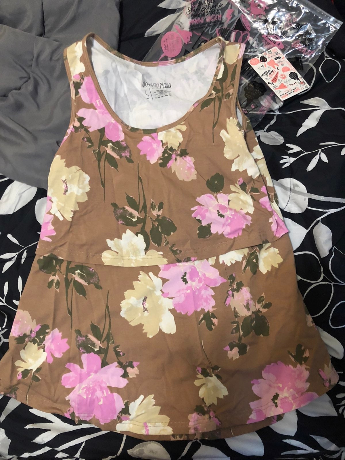 Floral Nursing top