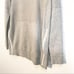 ADIDAS Side Zip Ribbed Sweatshirt Gray