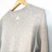 ADIDAS Side Zip Ribbed Sweatshirt Gray