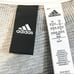 ADIDAS Side Zip Ribbed Sweatshirt Gray