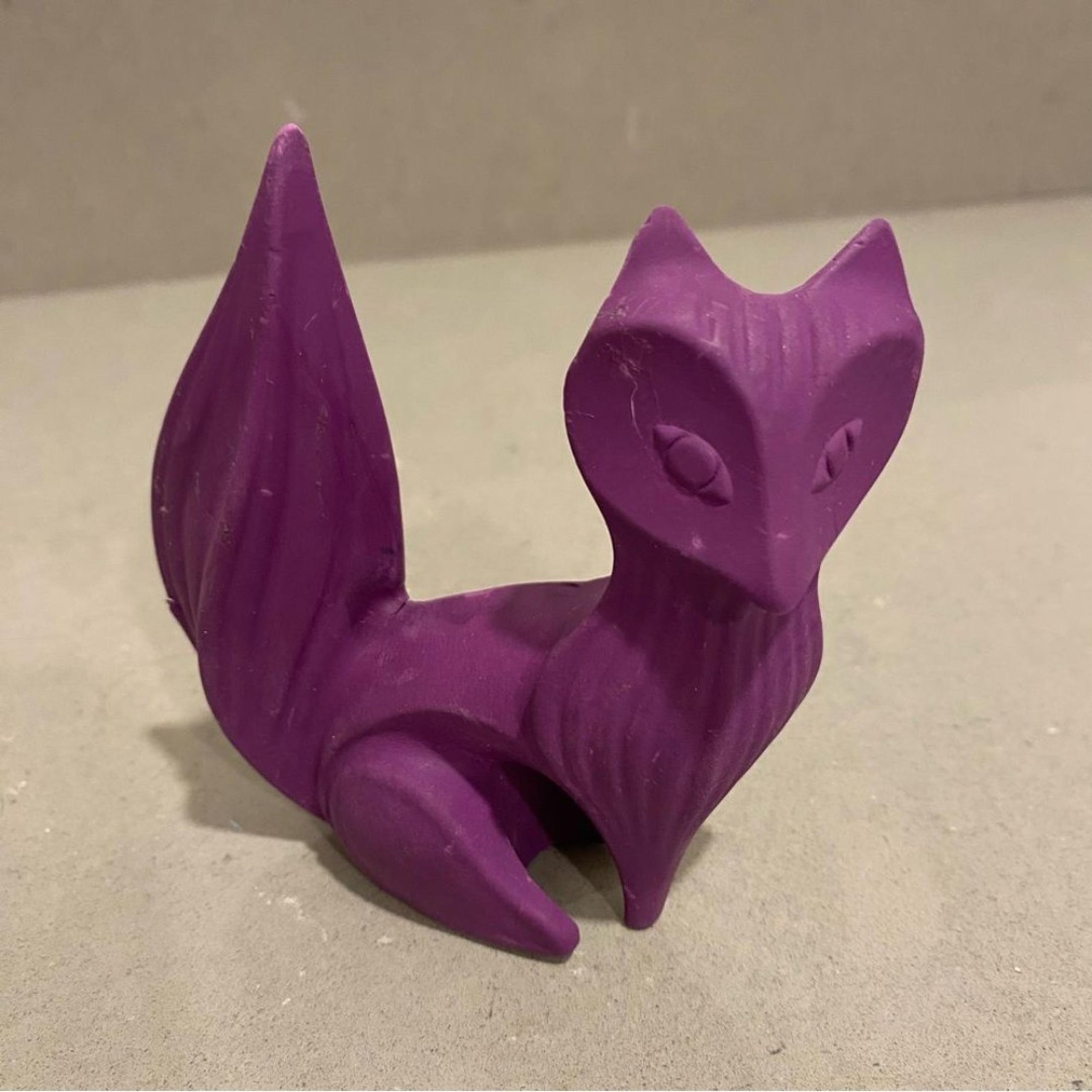 Jonathan Adler Purple Fox Eraser