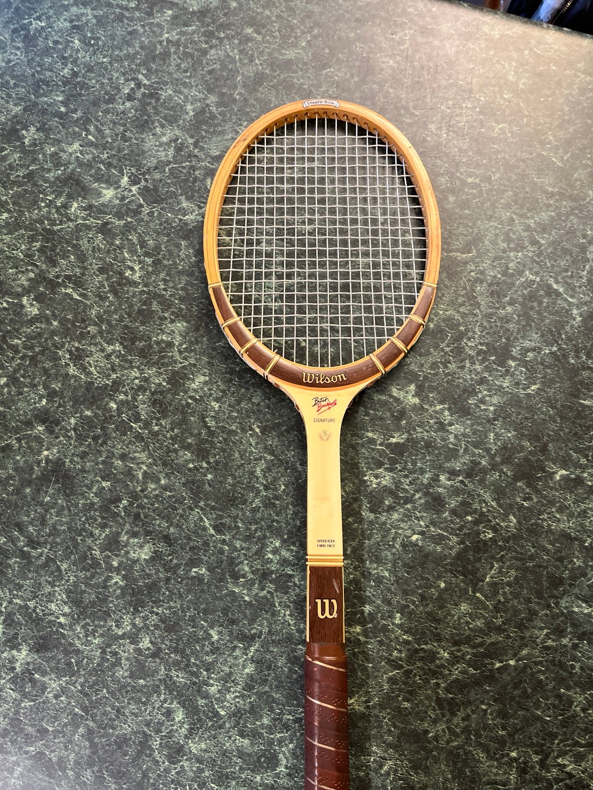 Vintage Wilson Butch Buchholz Signature Tennis Racket