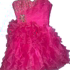 Mori Lee Pink Prom dress